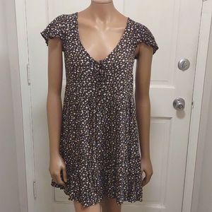 American Eagle 90s Inspired Floral Dress